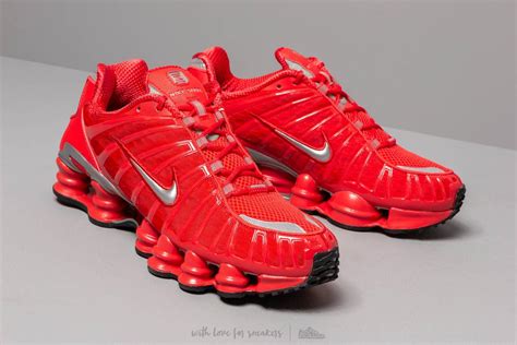 Lyst - Nike Shox Tl Speed Red/ Metallic Silver in Red for Men