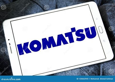 Komatsu Limited Company Logo Editorial Image - Image of mobile, komatsu: 120662945