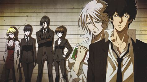 Download Psycho Pass Anime Characters Wallpaper | Wallpapers.com