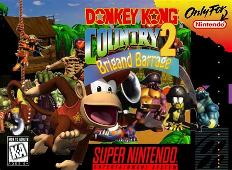 Donkey Kong Country 2 : Brigand Barrage (Hack) - Jeux - RomStation