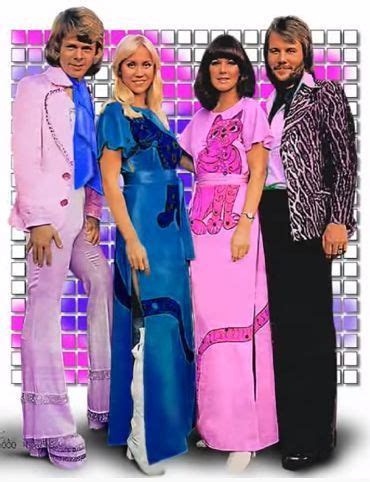 ABBA Standing And Look in 2023 | Abba, Fashion, Disco