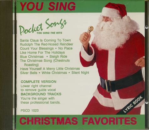 Various CD: You Sing Christmas Favorites - Karaoke (CD) - Bear Family ...