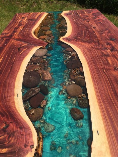 Epoxy Resin Wood Design - crazy resin decoration