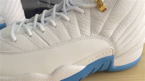 Authentic Air Jordan 12 Retro "University Blue" (GS) - YouTube