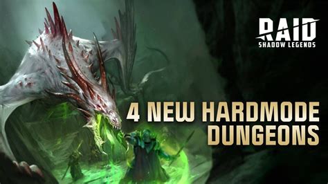 RAID: Shadow Legends – 4 New Hard Mode Dungeons, Mythical Artifacts and ...