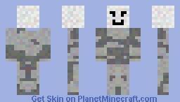 silverfish man Minecraft Skin