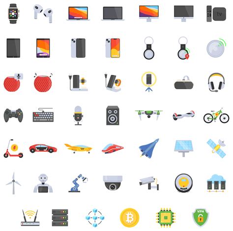 40+ Modern Technology Icons for Future-Forward Designs [100% Free]