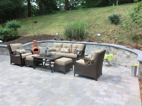 Hillside Patio - other metro - by Green Spaces Landscaping, LLC