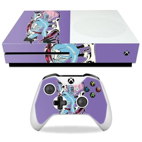 Skin Decal Wrap for Microsoft Xbox One S sticker Skeleton Girl ...