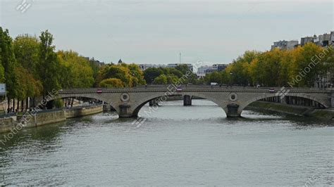 Bridges Over The Seine River In Paris, France Stock video footage ...