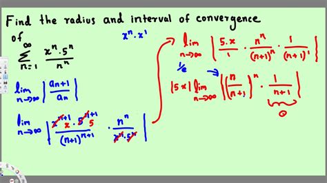 Interval and Radius of Convergence for a Series, Ex 3 - Integral Calculus - YouTube