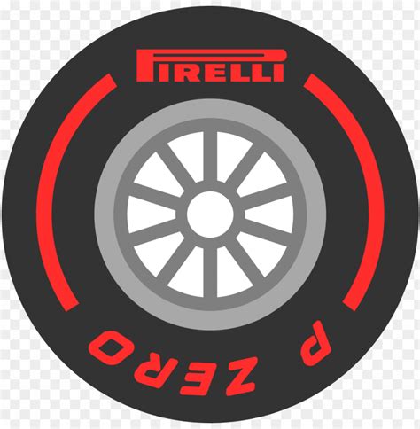 f1 tire pirelli pzero red - pirelli p zero logo PNG image with ...