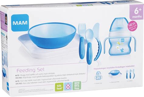 MAM feeding set blue - Bambino Mam