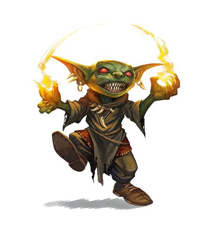 Male Goblin Pyro Sorcerer - Pathfinder 2E PFRPG DND D&D 3.5 5E 5th ed ...