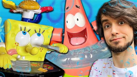 These Spongebob Burger King Fast Food Toys From 2001 go UNDERWATER! - 40 Day Shape Up