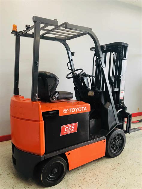 Toyota Forklift - CES #20821 Toyota 7Fbcu25 Electric Forklift | Coronado Equipment Sales