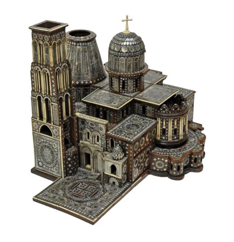 Model of the Church of the Holy Sepulchre - Museum of the Order of St John