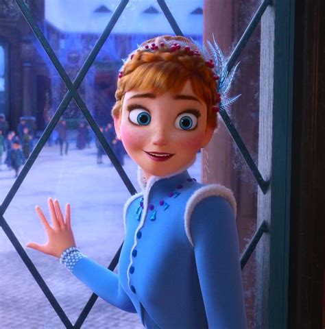 Olaf’s Frozen Adventure Anna Princesa Disney Frozen, Anna Disney, Disney Frozen Elsa Art, Olaf ...
