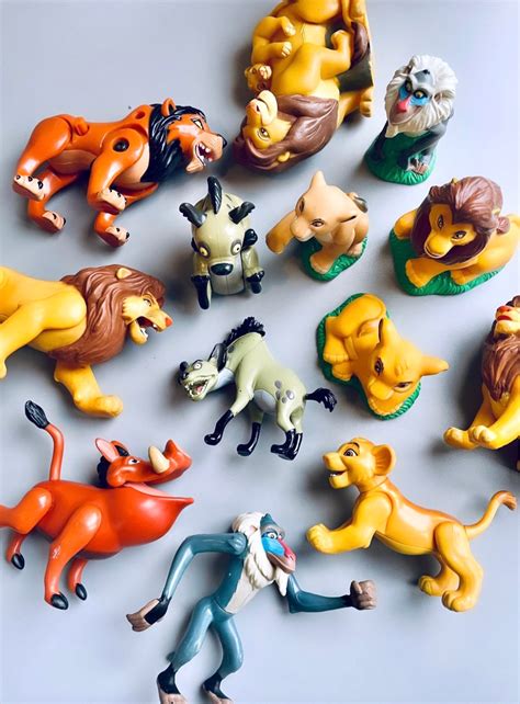 The Lion King Figures, CHOOSE YOUR OWN, Vintage Lion King Mini Figures, Fighting Simba, Rafiki ...