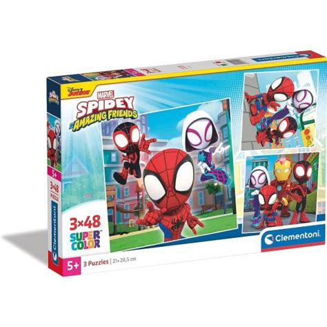 Spidey And His Amazing Friends - 3 Puzzles X48 Pcs – Eduline Malta