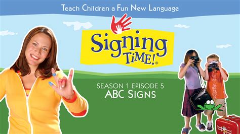 Amazon.co.jp: Signing Time Season 1 Episode 5: ABC Signs : Rachel ...