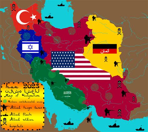 Iran Map of Occupation 2023 by IasonKeltenkreuzler on DeviantArt