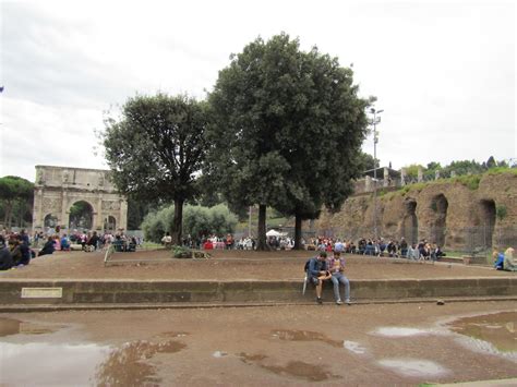 Location of the colossal statue of Nero - Rome