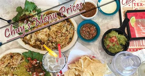 Chuy's Menu Prices - Experience the burst of Mexican flavors