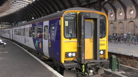 Northern Rail Class 155 Departing York (01/1/20) - YouTube