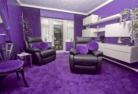 Purple Room | Purple living room, Purple rooms, Purple home