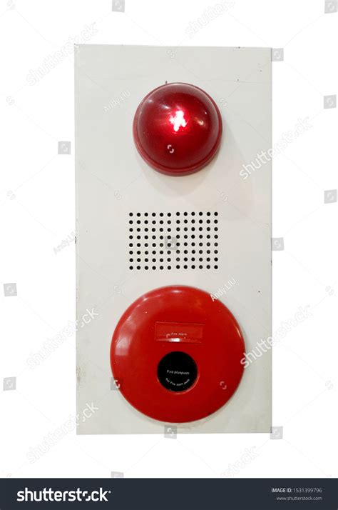 Fire Alarm Siren On White Background Stock Photo 1531399796 | Shutterstock