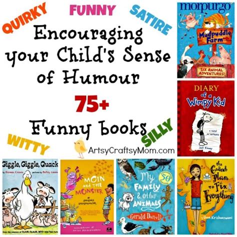 Encouraging your Child's Sense of Humour - 75+ Funny books - Artsy ...