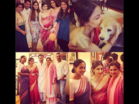 Soha Ali Khan Trolled For Wearing Saree, Soha Ali Khan Baby Shower ...