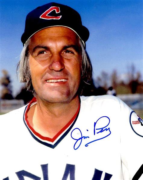 AUTOGRAPHED JIM PERRY 8X10 Cleveland Indians Photo - Main Line Autographs