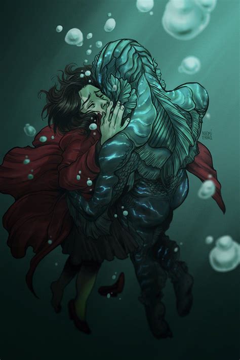 The Shape Of Water Fan Art by Naomi Franquiz | The shape of water, The ...