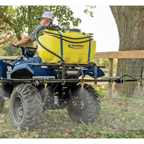 ATV SPRAYER 25 GALLON, HANDGUN, BOOM BRACKET, LESS BOOM