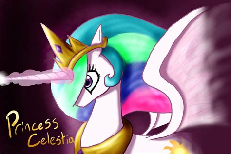 Princess Celestia fan art - Crystal-Heart Fan Art (38793084) - Fanpop