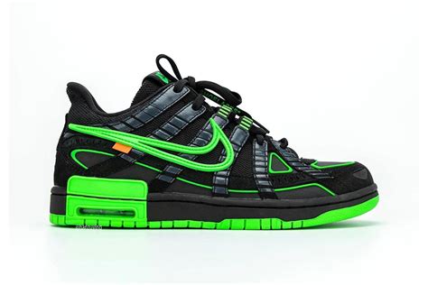 OFF-WHITE x Nike Air Rubber Dunk "Green Strike" Release Date | Nice Kicks