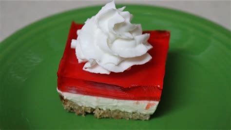 Jello Cream Cheese Cake ~ A Local Favorite - YouTube