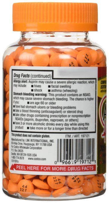 usa-angel.com. Kirkland Signature Safety Coated Enteric Aspirin 325 mg 500 Tablets