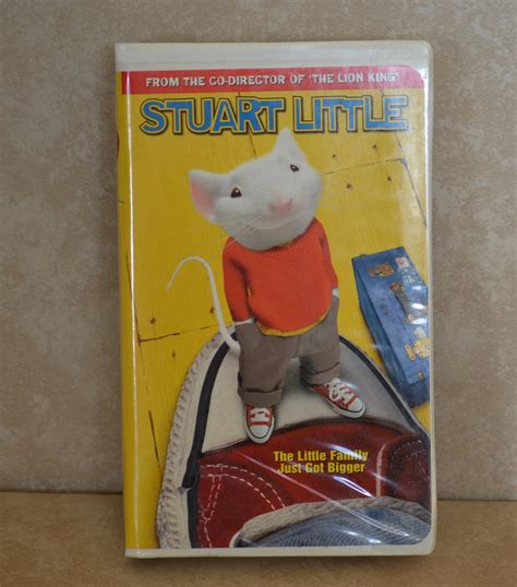 Stuart Little Movie Columbia Tristar VHS 1999 PG | Etsy