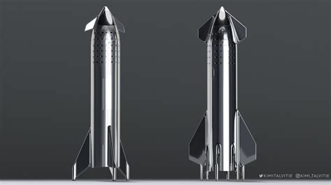 SpaceX Starship old design vs. the new one by Kimi Talvitie | Spacex ...