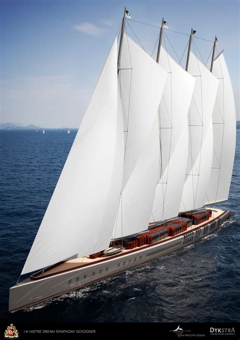 The Largest Sailing Yacht in the World – 141 m Superyacht Dream Symphony - Teamspeed.com