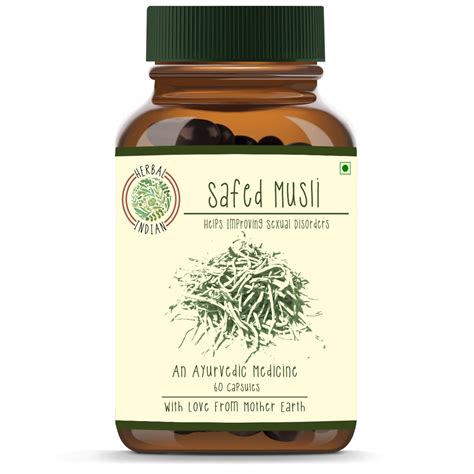 Safed Musli Helps Improving Sexual Disorders | Organic Herbal Health Supplements USA