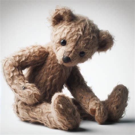 Isolated Old Teddy Bear Toy Free Stock Photo - Public Domain Pictures