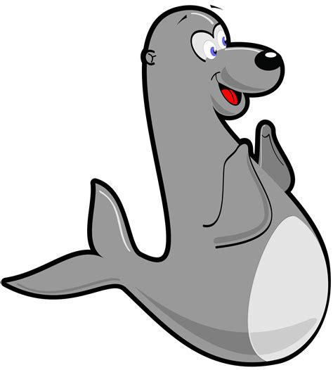 Cartoon Seal Free Stock Photo - Public Domain Pictures