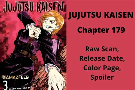 Jujutsu Kaisen Chapter 179 Spoiler, Raw Scan, Release Date, Color Page » Amazfeed