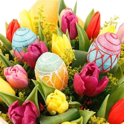 Easter-Tulips | Pasqua, Bouquet, Festa pasquale
