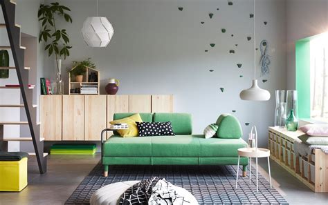 8 Small-Space Living Room Layout Ideas We’re Stealing from IKEA ...