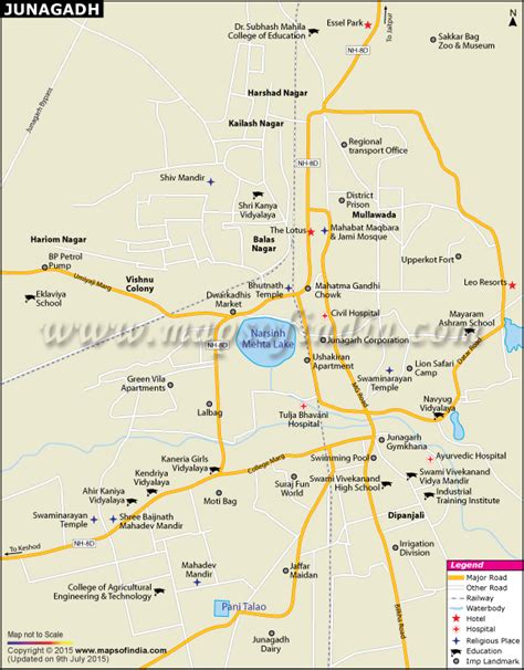 Junagadh City Map